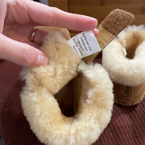 LL Bean Toddlers Wicked Good Slippers - size 5/6 - Picture 8 of 9
